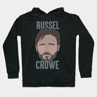 Russel Crowe Head Hoodie